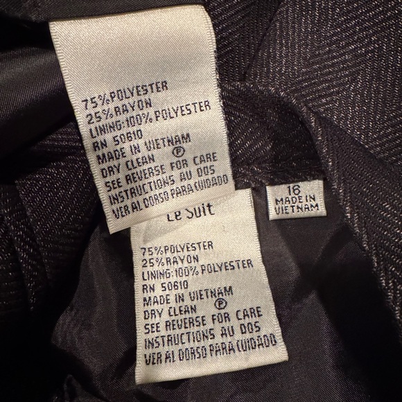 Size 16 Le Suit tweed women’s suit - Picture 3 of 3